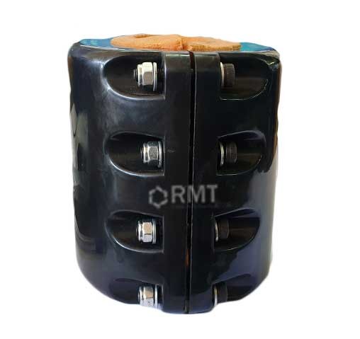 Muﬄer With Screw
